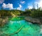 Plitvice Lakes National Park in Croatia.