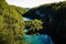Plitvice Lakes National Park valley view, Croatia