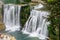 Pliva waterfalls in Jajce