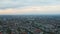 Ploiesti City, Romania, east side aerial footage