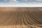 Plowed field farmland rural landscape