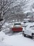 Plowing Snow in Storm Virginia Suburbs