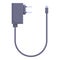 Plug charger adapter icon cartoon . Smartphone plug