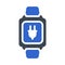 Plug, smart watch icon
