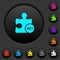 Plugin processing dark push buttons with color icons