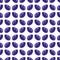 Plum fruit vector pattern. Idea for decors, picture in frame, ornaments, celebrations, spring and summer themes. Ready-made art.