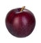 Plum isolated on a white