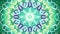 plum and mint green kaleidoscopic mandala abstract patterns