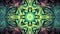 plum and mint green kaleidoscopic mandala abstract patterns