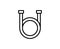 Plumb line icon