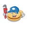 Plumber alfajores isolated with in the mascot