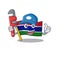 Plumber flag gambia placed in mascot drawer