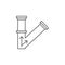 Plumber, junction icon. Element of plumber icon. Thin line icon for website design and development, app development. Premium icon