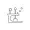 Plumber, plunger tools icon. Element of plumber icon. Thin line icon for website design and development, app development. Premium