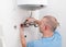 Plumber repairing an electric boiler