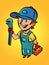 Plumber repairman, professional