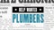 Plumbers job offer