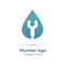 Plumbing company logo