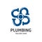 Plumbing company logo vector