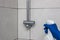 Plumbing fixtures cleaning process from limescale