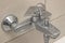 Plumbing fixtures cleaning process from limescale