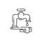 Plumbing installation color line icon. Pictogram for web page, mobile app