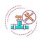 Plumbing Service color line icon. Installation done to a potable water distribution system. Handyman services. Pictogram for web