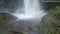 The plunge pool at Latourell falls.