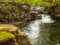 A plunge pool on the river Nedd in the Brecon Beacons