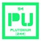 Plutonium chemical element