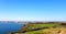 Plymouth Jennycliff from the southwest coast path , Devon, Uk