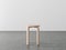 Plywood chair for kitchen mockup in empty room