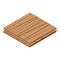 Plywood layer icon, isometric style