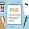 PMI Purchasing Managers` Index written in clipboard