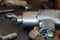 Pneumatic impact wrench gun