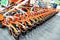 Pneumatic seeder for agricultural machinery