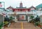 Po Fook Memorial Hall in hong Kong is burial ground in Shatin. Entrance view.