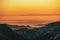 Po Valley and Apennines in Italy seen from the Lombardy Prealps