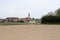 Po valley Pianura Padana panorama landscape fields meadow cultivation agriculture nature agricultural work farmhouse farm natural