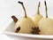 Poached pears