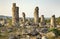 Pobiti Kamani (Stone forest) near Varna. Bulgaria