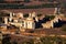 Poblet Monastery in winter. Catalonia, Spain