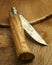 Pocketknife With Wooden Handle