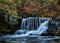 Poconos waterfall