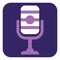 Podcast professional microphone, icon