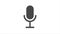 Podcasts online line line icon animation with alpha