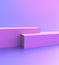 Podium platform background or product stage, 3D stand pedestal. Abstract studio podium platform or product display presentation