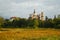 Podlachia landscape with the Monastery of the Annunciation in Suprasl also known as the Suprasl Lavra.