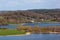 The Poehl dam on river Trieb near the town of Plauen in the Vogtland district of Saxony, Germany. It is often referred to as the