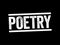 Poetry - literature that evokes a concentrated imaginative awareness of experience through language chosen and arranged for its